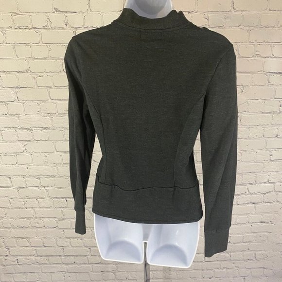 POL Gray Double Breasted Button Full Zip Jacket - Picture 6 of 8